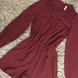 Beautiful long sleeve romper